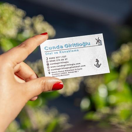 Cunda Giritlioglu Otel Adult Only Ayvalı Eksteriør bilde